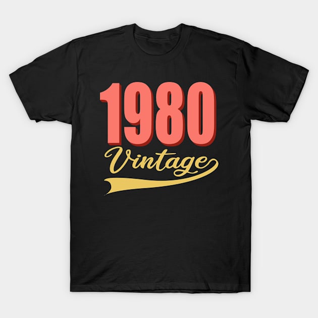 1980 Vintage T-Shirt by Streetwear KKS